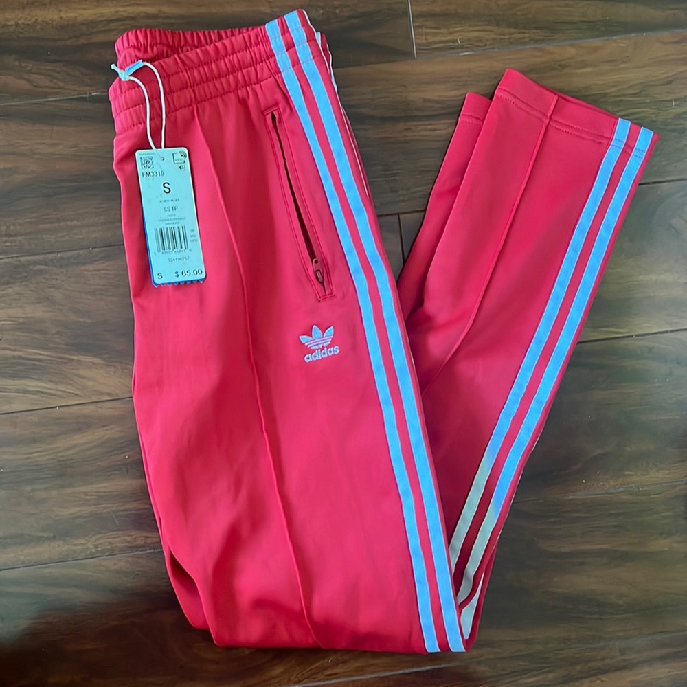 Adidas Straight Leg track pants